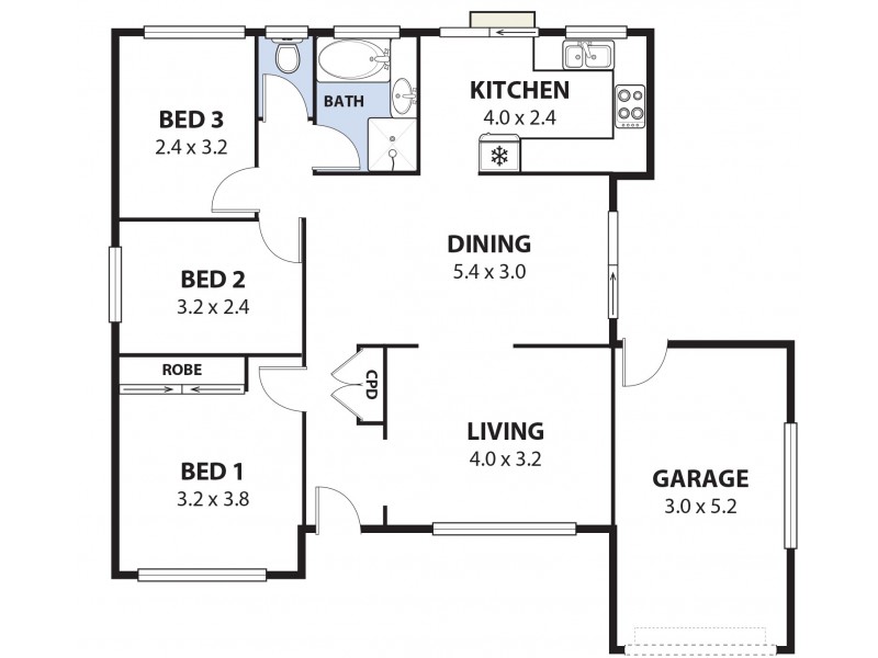 13 Burdekin Drive, Albion Park NSW 2527 Floorplan
