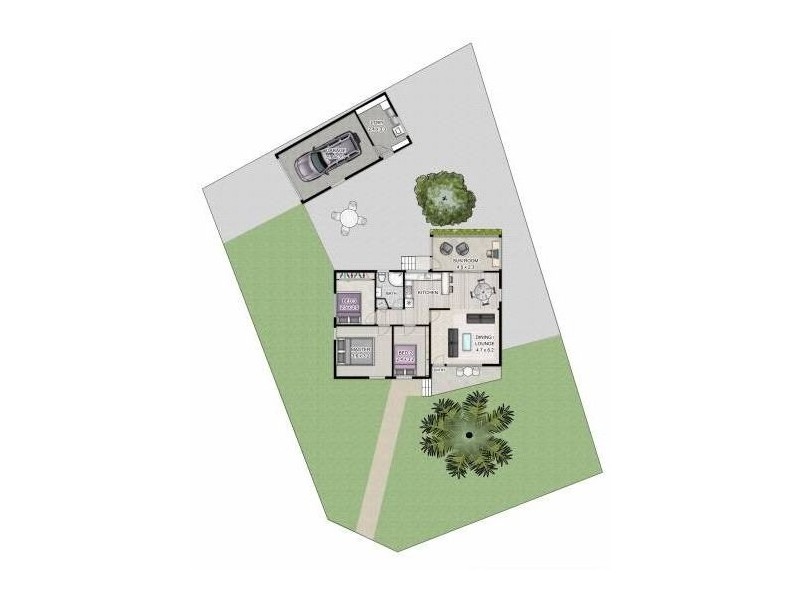 1 Hill St, Warilla NSW 2528 Floorplan