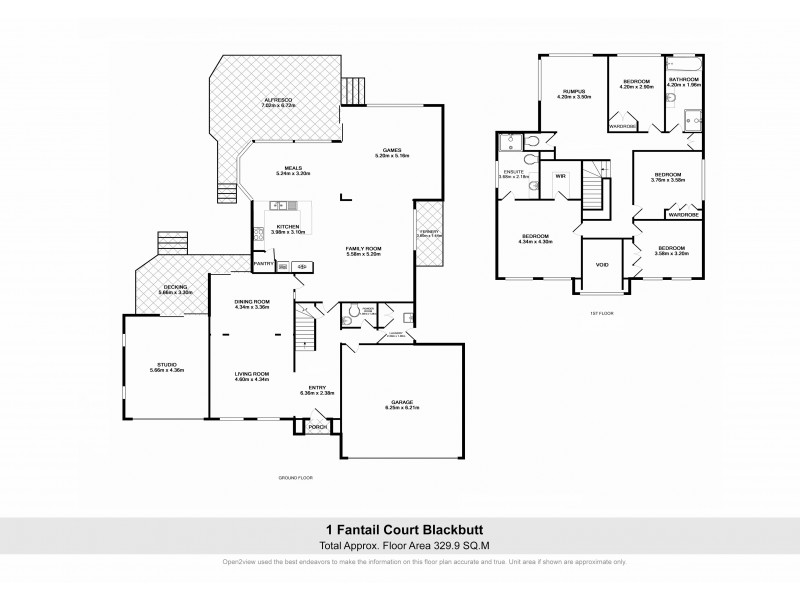 1 Fantail Ct, Blackbutt NSW 2529 Floorplan