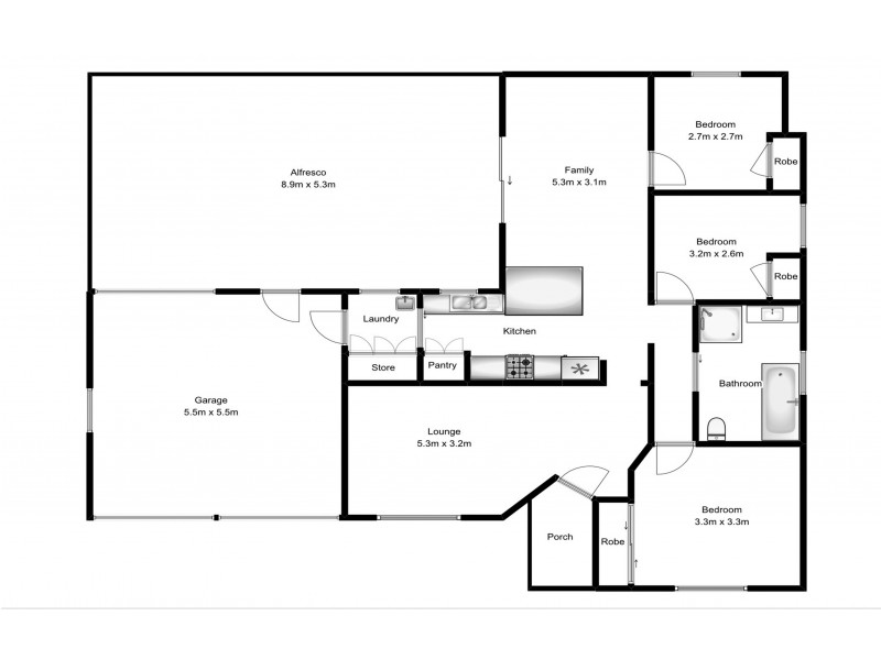 6 Manning Place, Albion Park NSW 2527 Floorplan