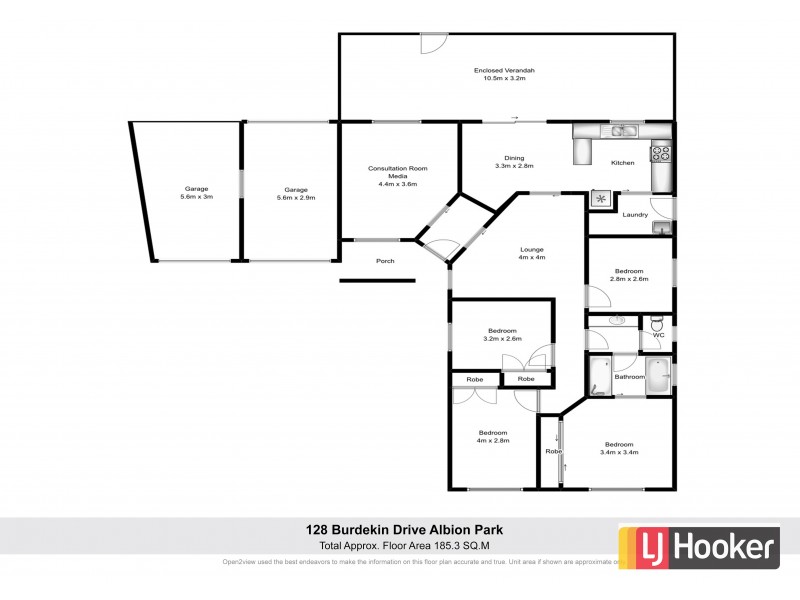 128 Burdekin Drive, Albion Park NSW 2527 Floorplan