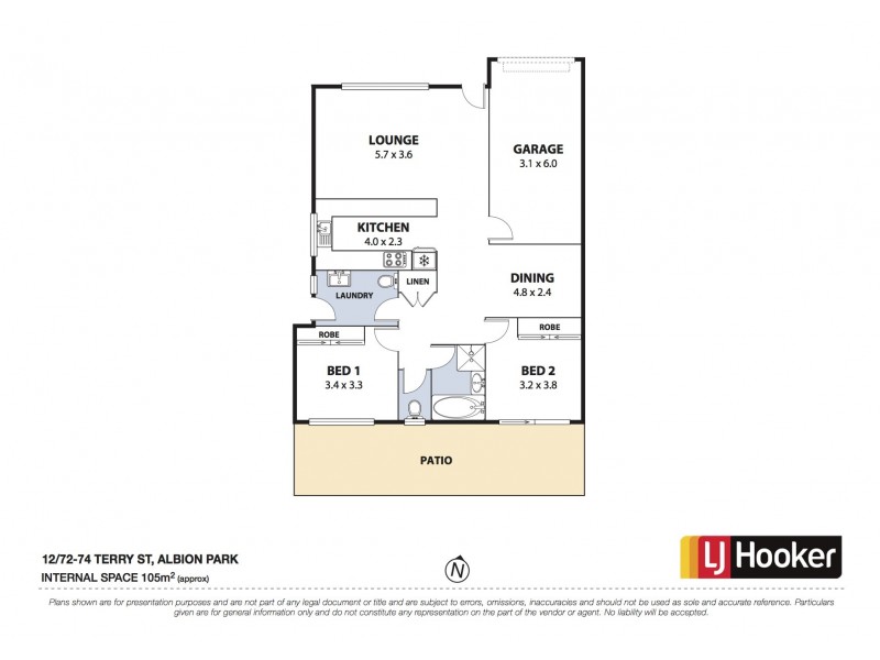 12/72 – 74 Terry St, Albion Park NSW 2527 Floorplan