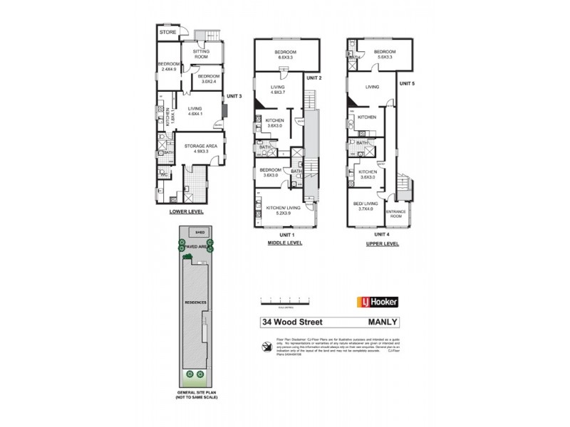 34 Wood Street, Manly NSW 2095 Floorplan