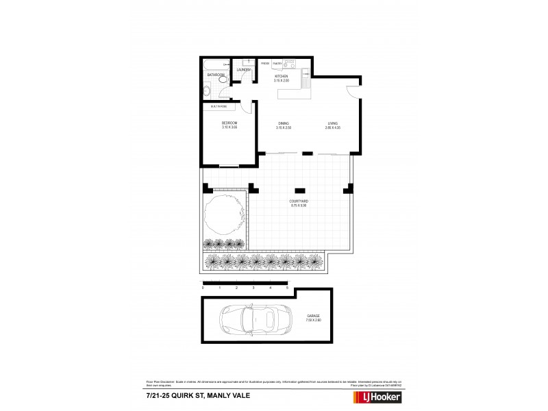7/21-25 Quirk Road, Manly Vale NSW 2093 Floorplan