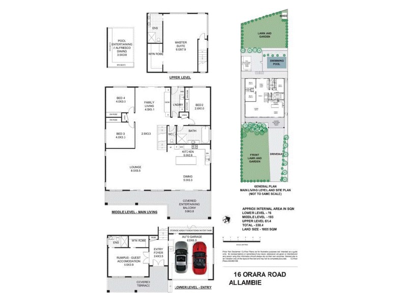 16 Orara Road, Allambie Heights NSW 2100 Floorplan
