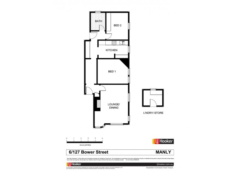 6/127 Bower Street, Manly NSW 2095 Floorplan