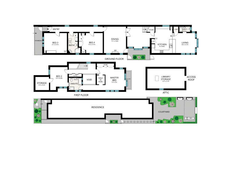 13 Ashburner Street, Manly NSW 2095 Floorplan