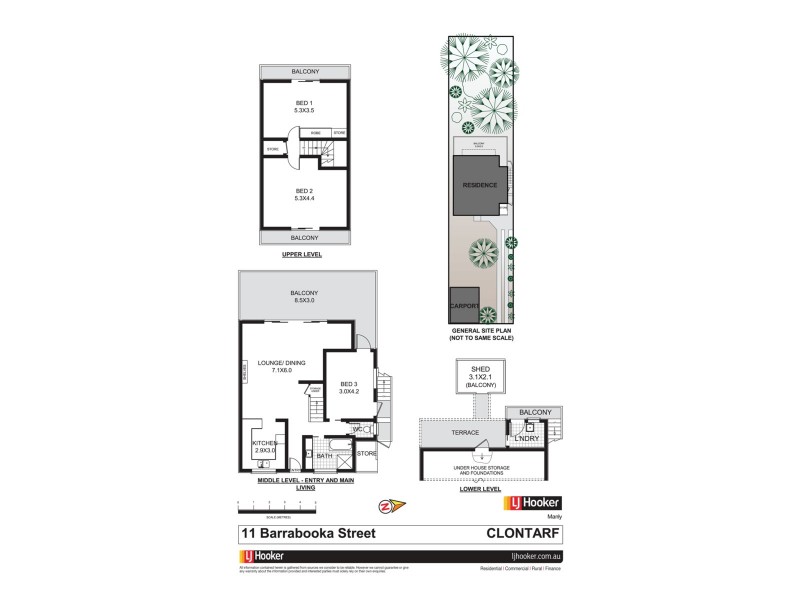11 Barrabooka Street, Clontarf NSW 2093 Floorplan