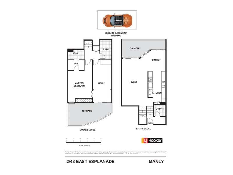 2/43 East Esplanade, Manly NSW 2095 Floorplan