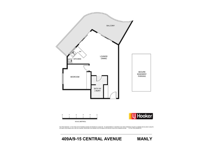 409A/9-15 Central Avenue, Manly NSW 2095 Floorplan