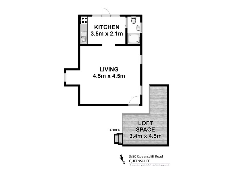 3/90 Queenscliff Road, Queenscliff NSW 2096 Floorplan