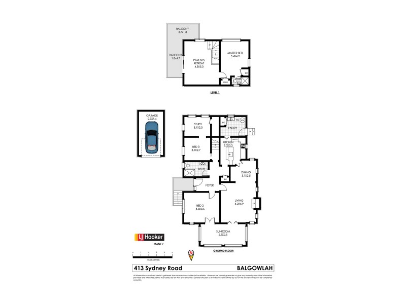 413 Sydney Road, Balgowlah NSW 2093 Floorplan