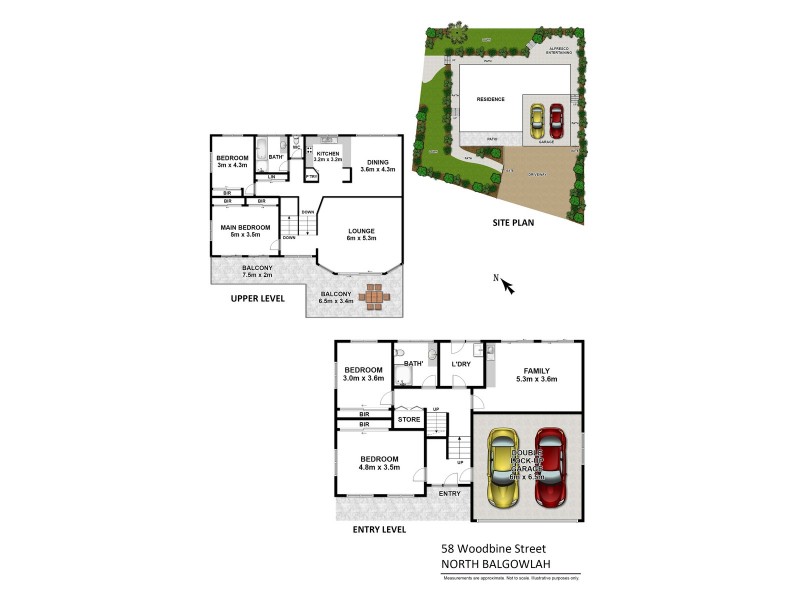 58 Woodbine Street, North Balgowlah NSW 2093 Floorplan
