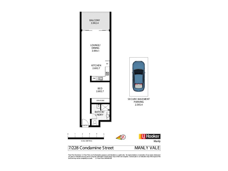 7/228 Condamine Street, Manly Vale NSW 2093 Floorplan
