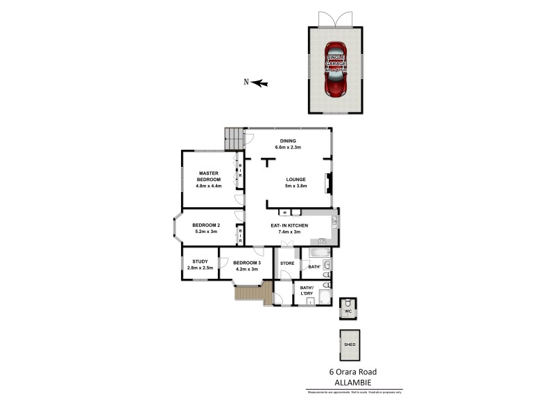 6 Orara Road, Allambie Heights NSW 2100 Floorplan
