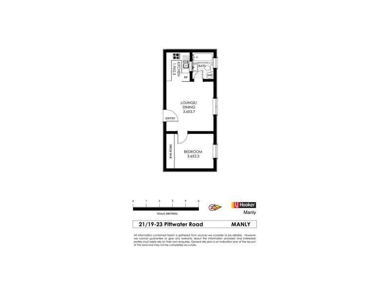 21/19-23 Pittwater Road, Manly NSW 2095 Floorplan