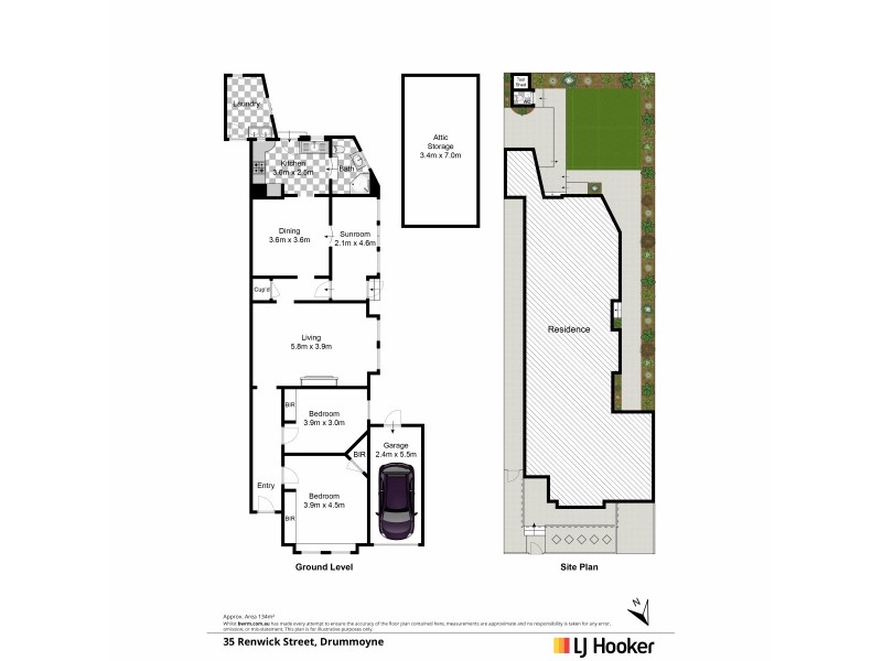 35 Renwick Street, Drummoyne NSW 2047 Floorplan