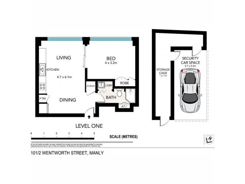 101/2 Wentworth Street, Manly NSW 2095 Floorplan