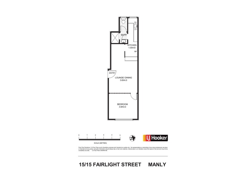 15/15 Fairlight Street, Manly NSW 2095 Floorplan