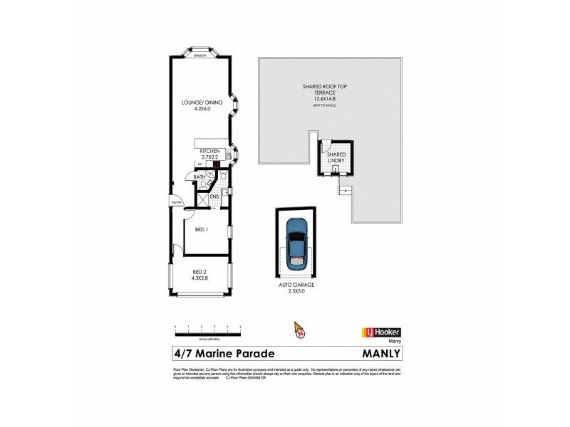 4/7 Marine Parade, Manly NSW 2095 Floorplan