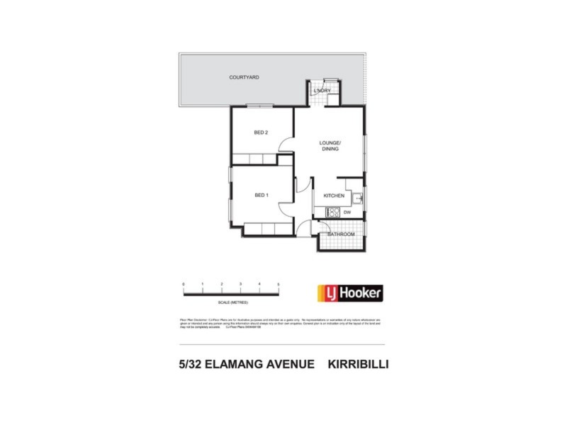5/32 Elamang Avenue, Kirribilli NSW 2061 Floorplan