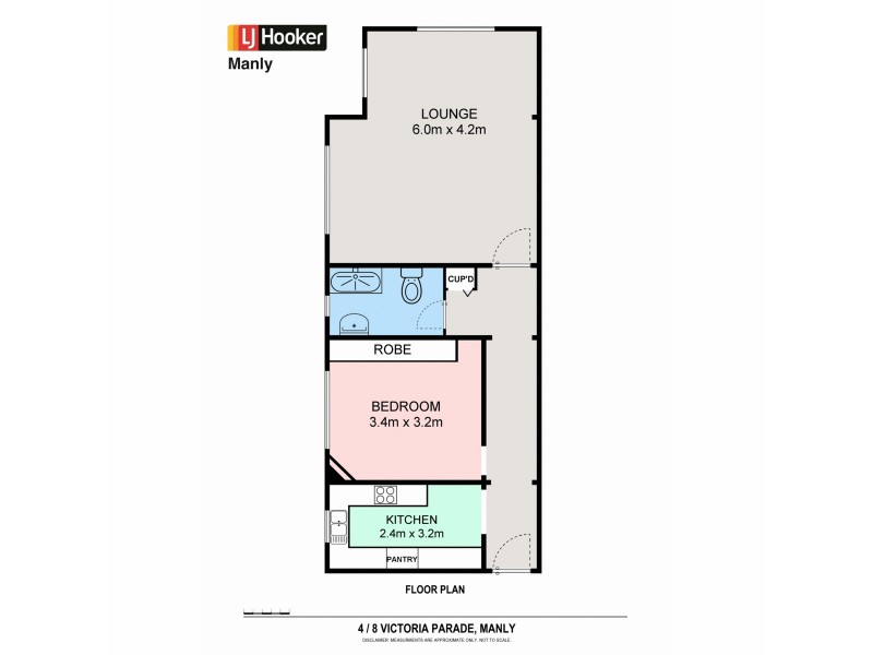 4/8 Victoria Parade, Manly NSW 2095 Floorplan