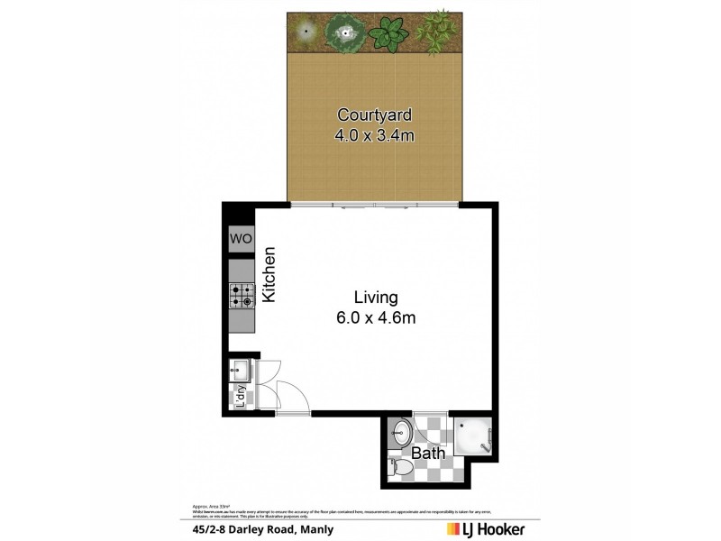 45/4-8 Darley Road, Manly NSW 2095 Floorplan