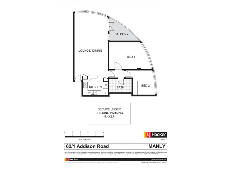 62/1 Addison Road, Manly NSW 2095 Floorplan