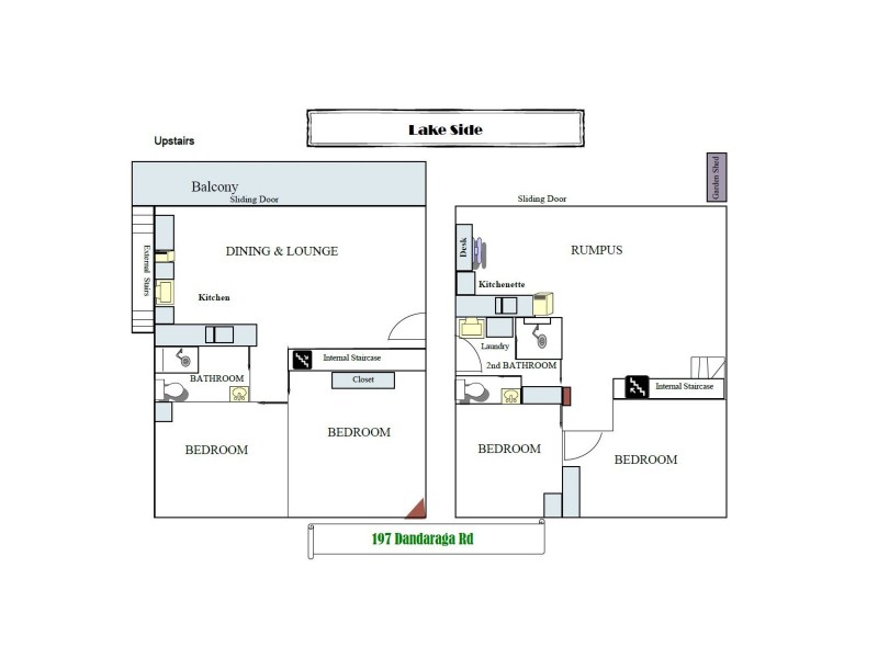197 Dandaraga Road, Brightwaters NSW 2264 Floorplan