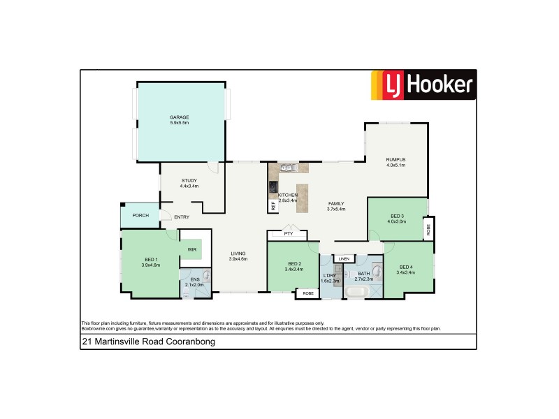 21 Martinsville Road, Cooranbong NSW 2265 Floorplan