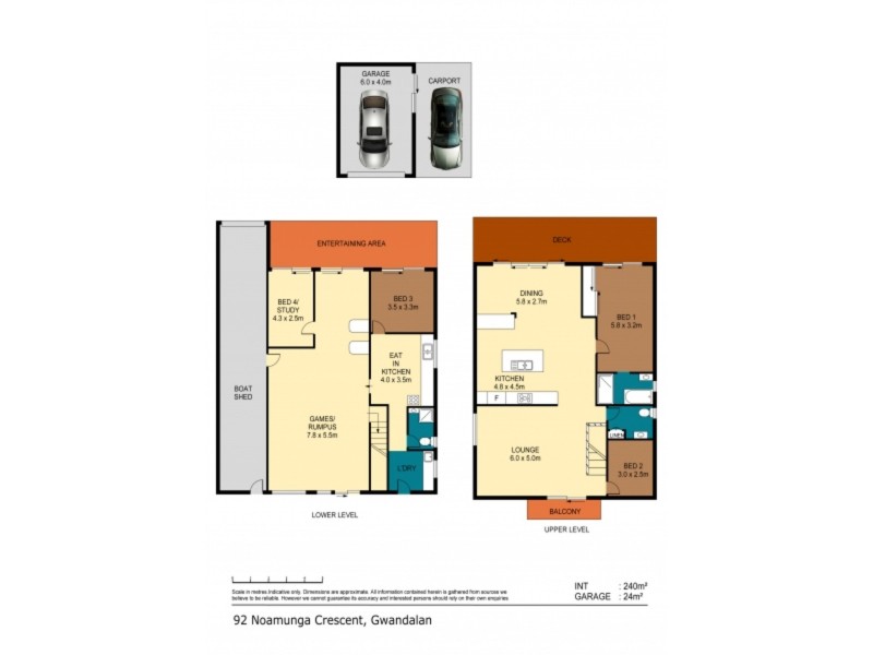 92 Noamunga Crescent, Gwandalan NSW 2259 Floorplan