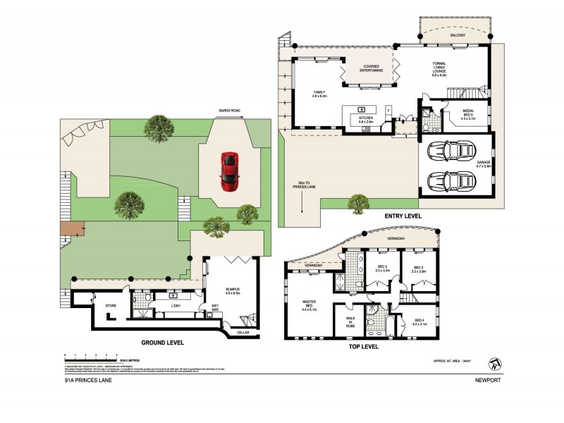91A Princes Lane, Newport NSW 2106 Floorplan