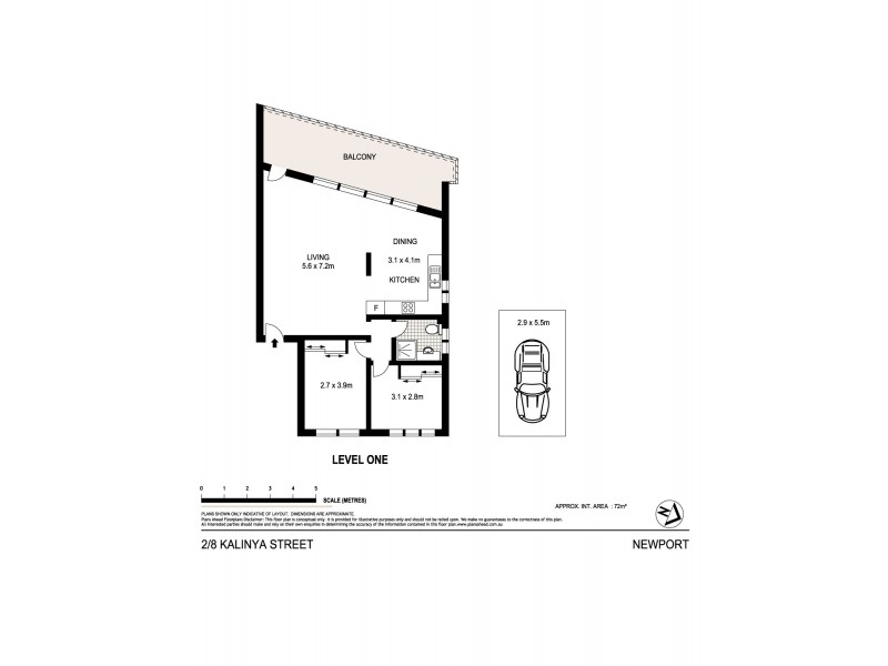2/8 Kalinya Street, Newport NSW 2106 Floorplan