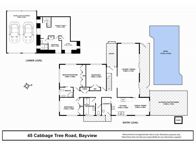 45 Cabbage Tree Road, Bayview NSW 2104 Floorplan