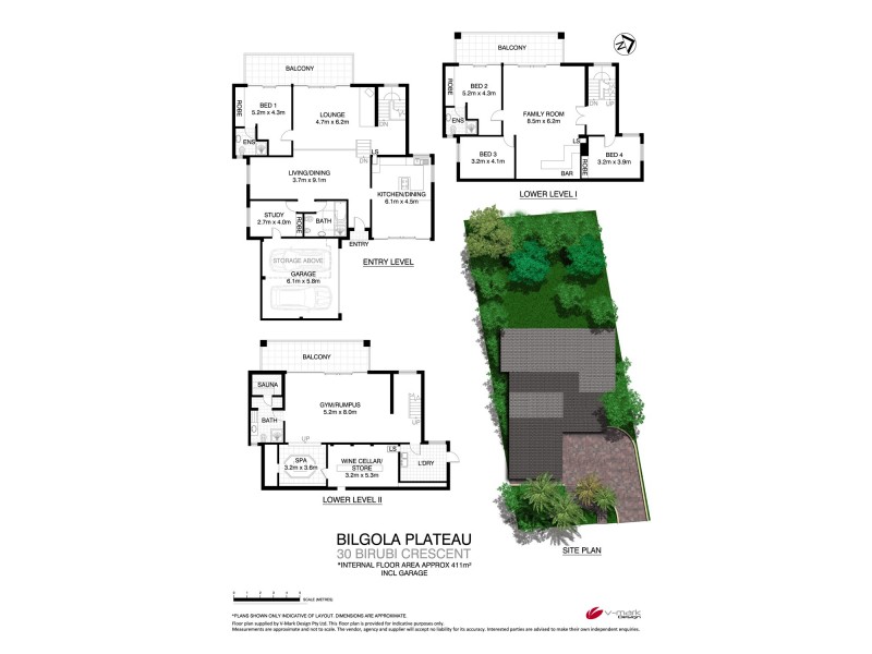30 Birubi Crescent, Bilgola NSW 2107 Floorplan