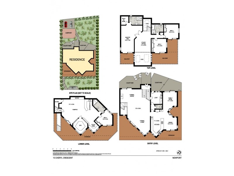 10 Cheryl Crescent, Newport NSW 2106 Floorplan