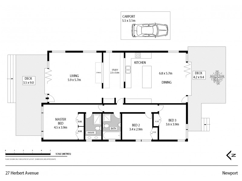 27 Herbert Avenue, Newport NSW 2106 Floorplan