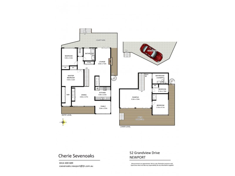 52 Grandview Drive, Newport NSW 2106 Floorplan