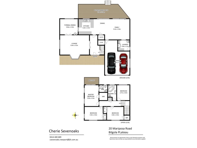 20 Mariposa Road, Bilgola NSW 2107 Floorplan