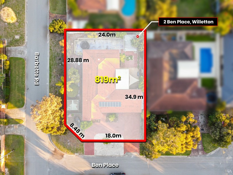 2 Ben Place, Willetton WA 6155