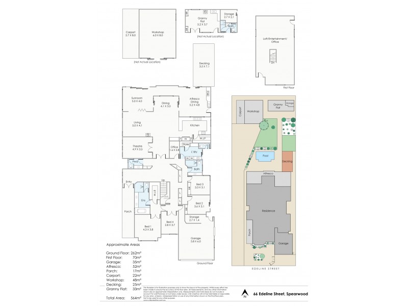 66 Edeline Street, Spearwood WA 6163 Floorplan