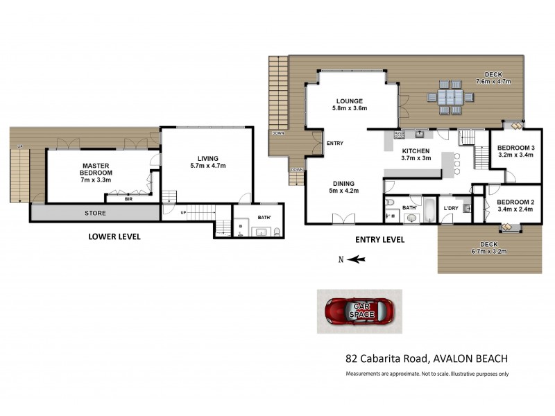 82 Cabarita Road, Avalon Beach NSW 2107 Floorplan