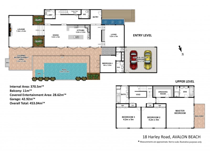 18 Harley Road, Avalon Beach NSW 2107 Floorplan