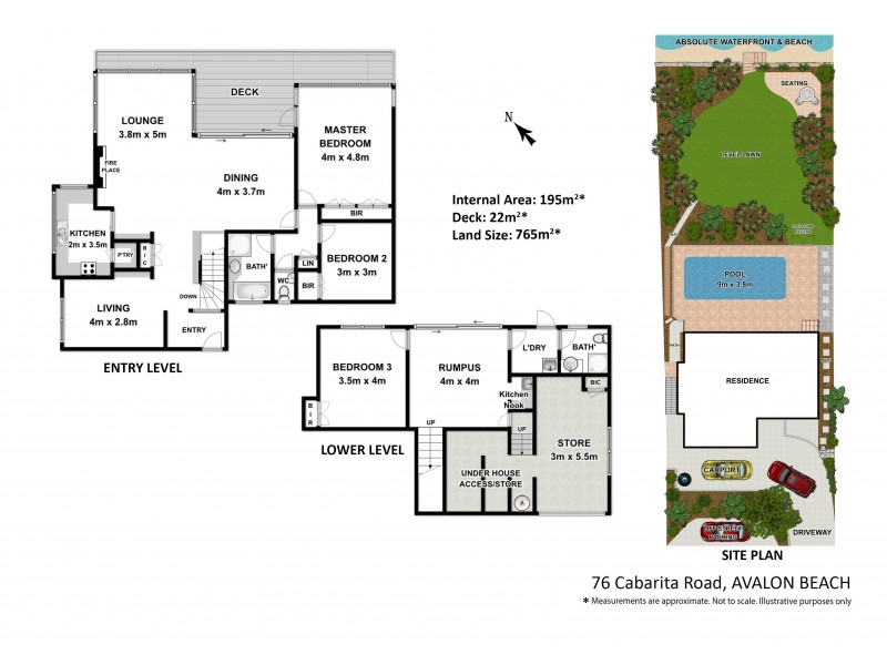 76 Cabarita Road, Avalon Beach NSW 2107 Floorplan