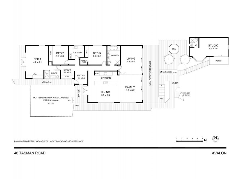 46 Tasman Road, Avalon Beach NSW 2107 Floorplan