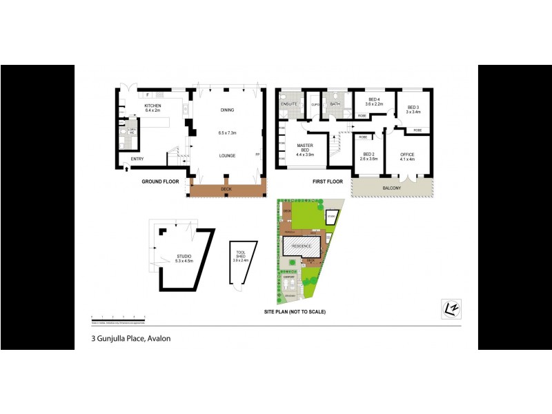 3 Gunjulla Place, Avalon Beach NSW 2107 Floorplan