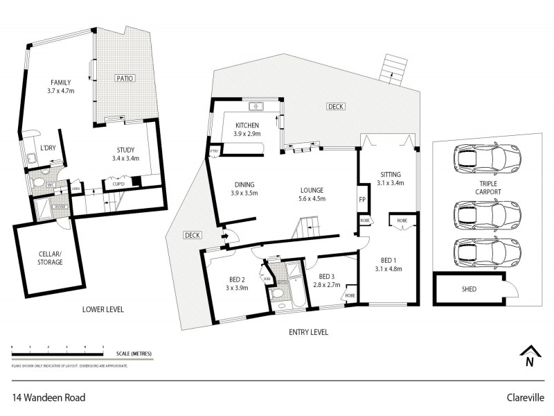 14 Wandeen Road, Clareville NSW 2107 Floorplan