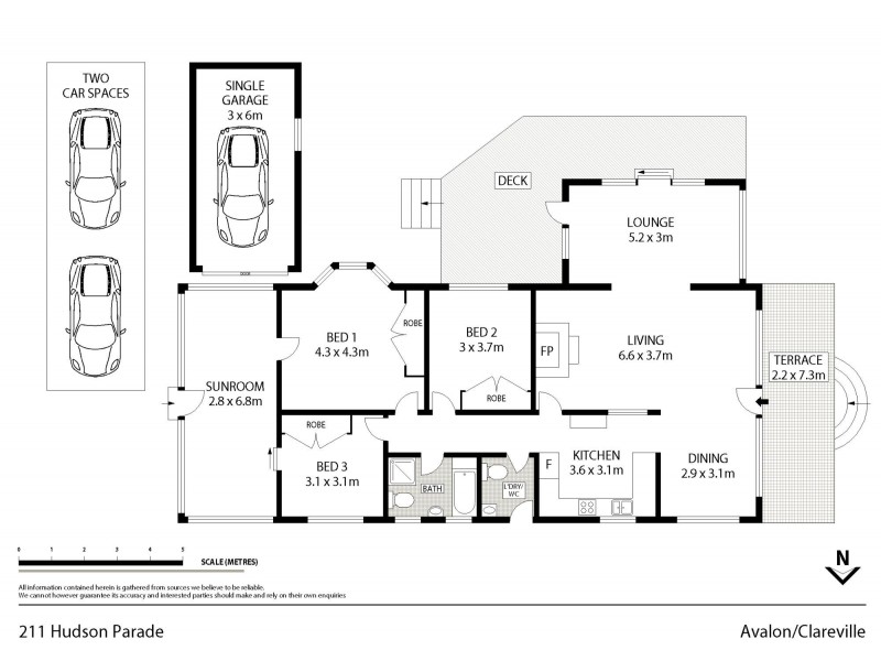 211 Hudson Parade, Avalon Beach NSW 2107 Floorplan
