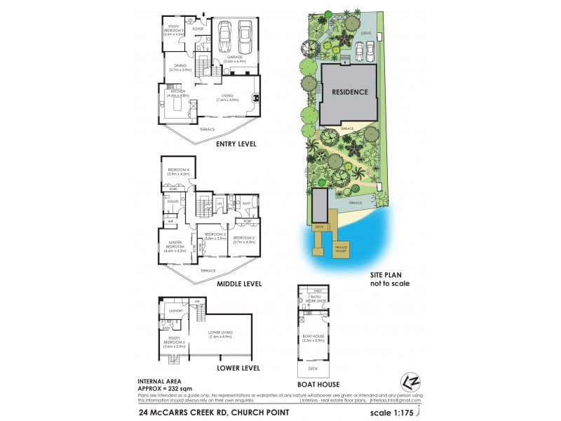 24 McCarrs Creek Road, Church Point NSW 2105 Floorplan