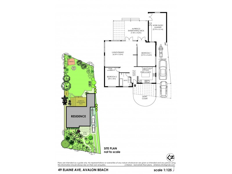 49 Elaine Avenue, Avalon Beach NSW 2107 Floorplan
